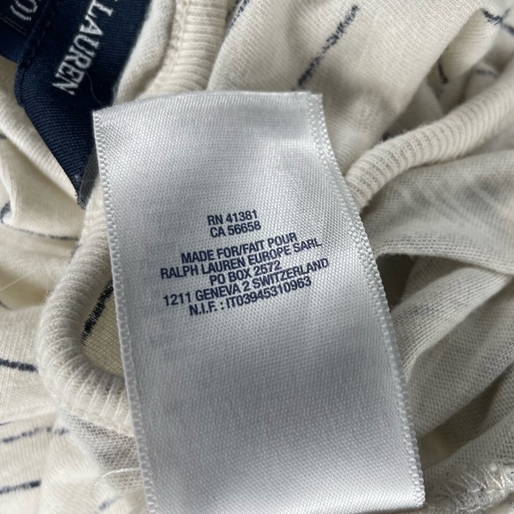 Ralph Lauren Girl’s Tank Dress RL Sailing Team Red, White, and Blue Print M 8-10 - Picture 10 of 11